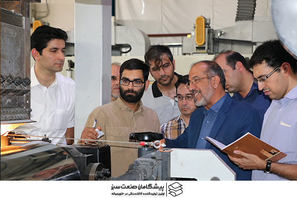 بازدید دکتر میرمحمدی به همراه دانشجویان دانشگاه علوم پزشکی شهید صدوقی یزد